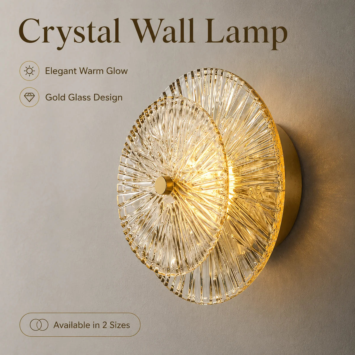Post-modern Home Decor For Living Room Background Wall Lamp Bedroom Light Fixtures Luxury Glass Corridor Aisle Sconces