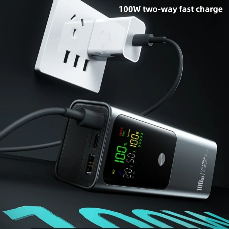 Laptop Power Banks 20000mah Fast Charging Pd 100w Portable Phone Mobile Charger Power Bank for Laptop