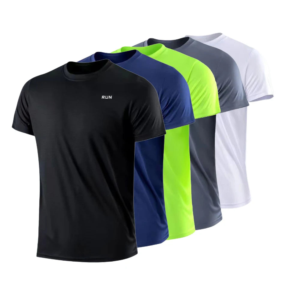Camiseta deportiva de manga corta para hombre