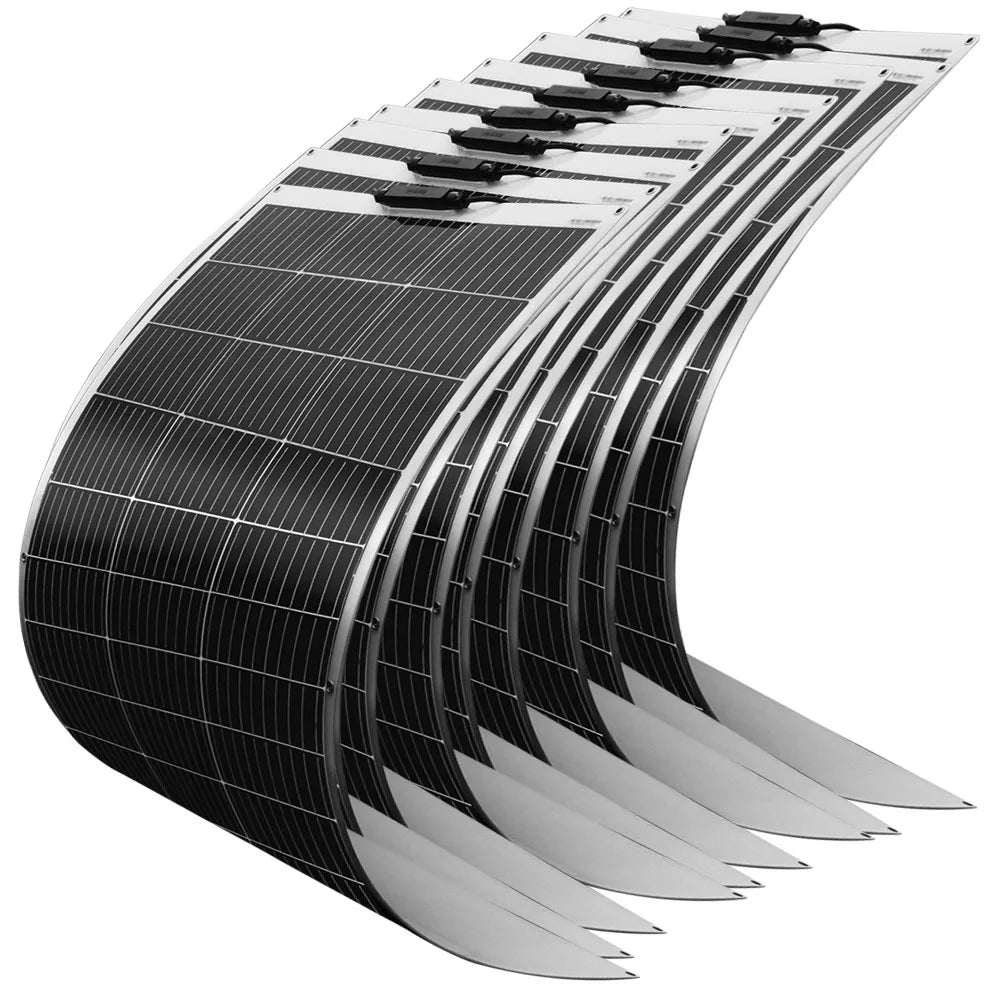 Solar Panel 18V 120W 240W 360W 1200W Flexible Solar Panels Power 12V 24V Charging for Balcony Light Car Motorhome Boat Yacht