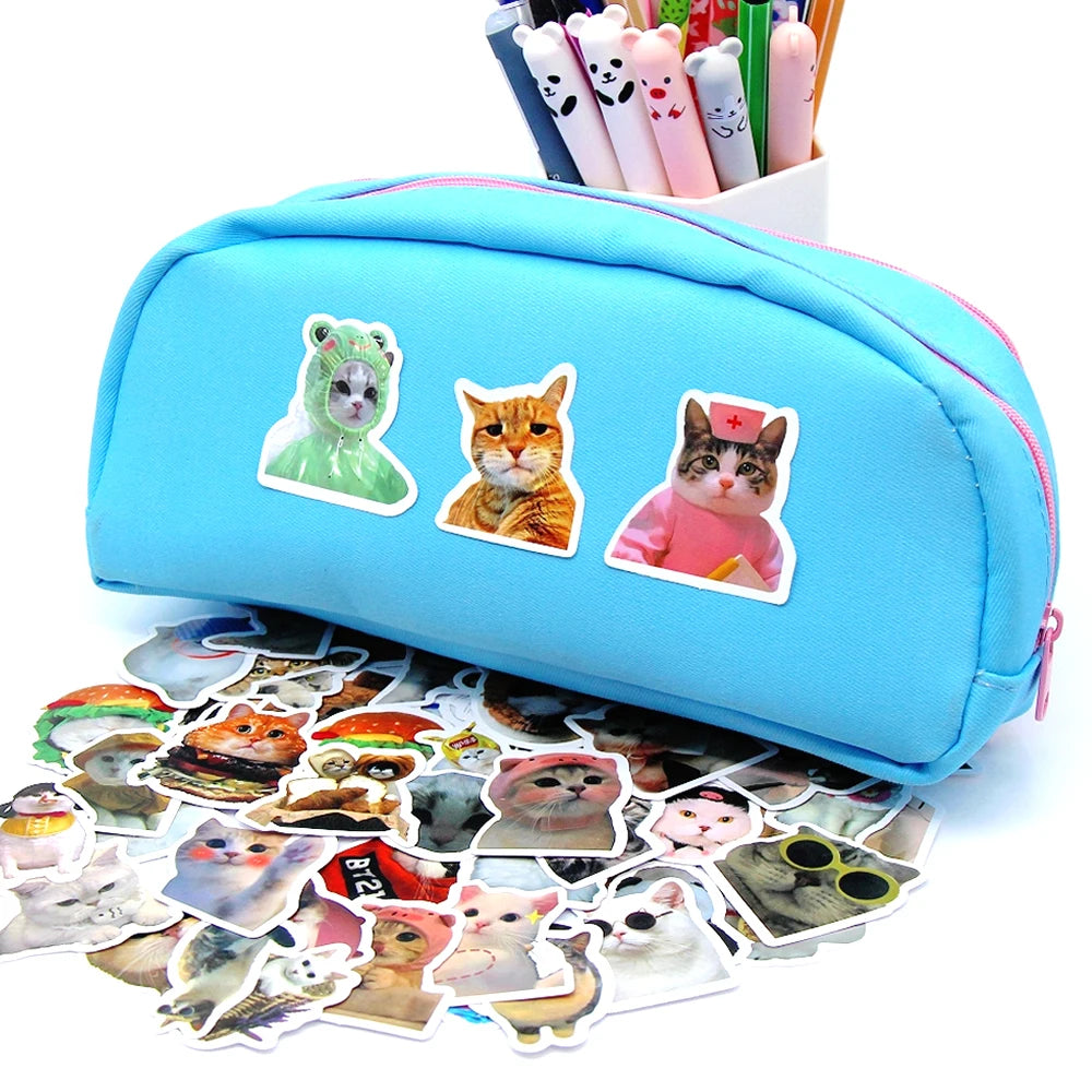 Adhesivos decorativos de gatos