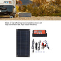 Solar Panel  Eco Friendly 100A Portable Solar Panel Kit High Output Efficiency Monocrystalline Silicon for RV