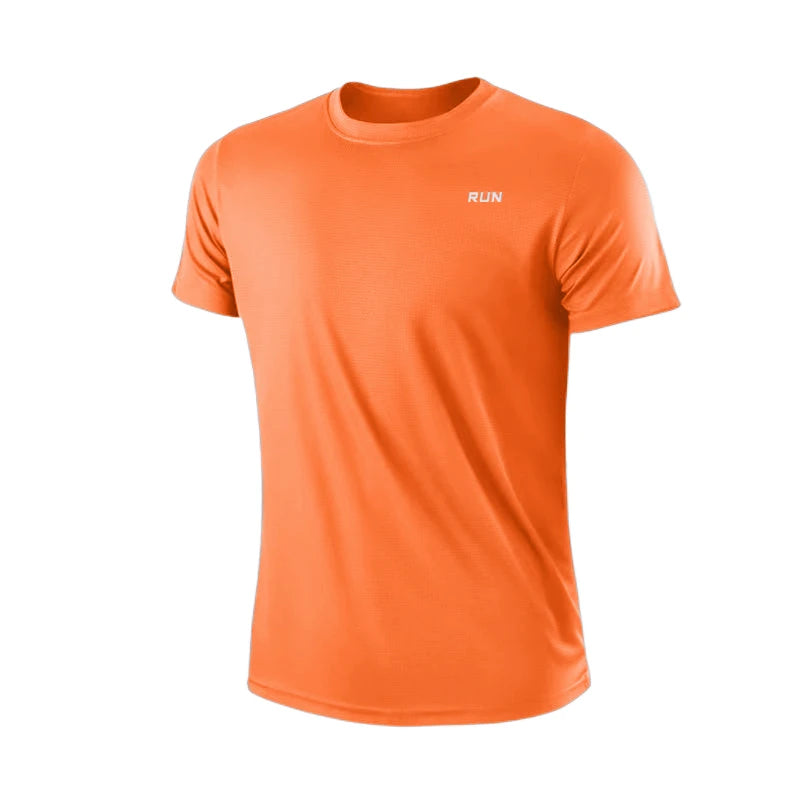 Camiseta deportiva de manga corta para hombre