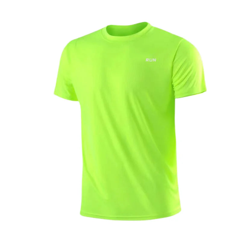 Camiseta deportiva de manga corta para hombre