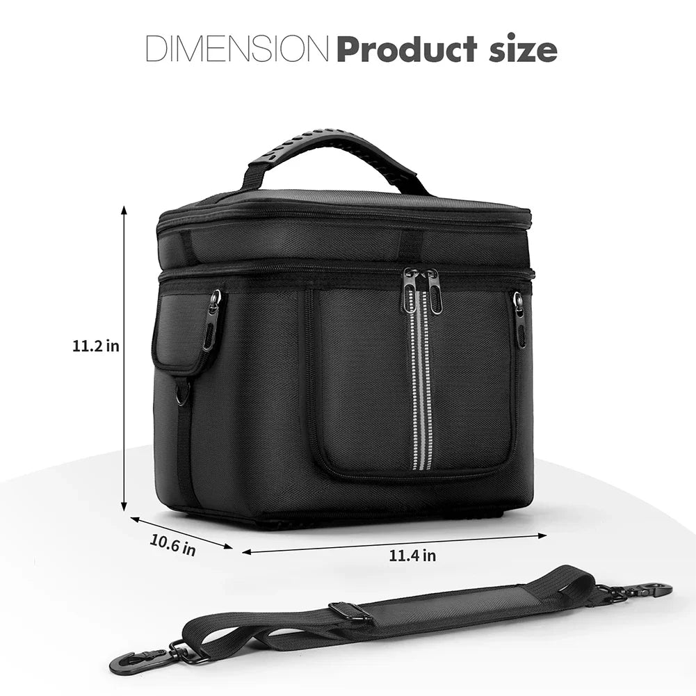 Carrying Case for Ecoflow Delta 3 Plus/Solar Generator Delta 2 Portable Power Station Bag for Ef Ecoflow River 2/2 PRO/2 Max