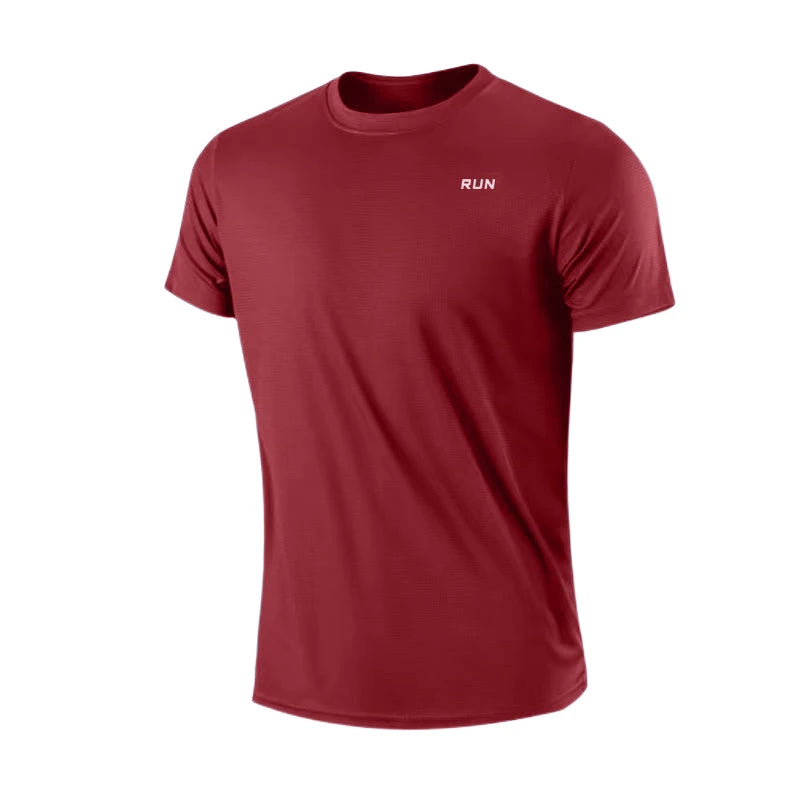 Camiseta deportiva de manga corta para hombre
