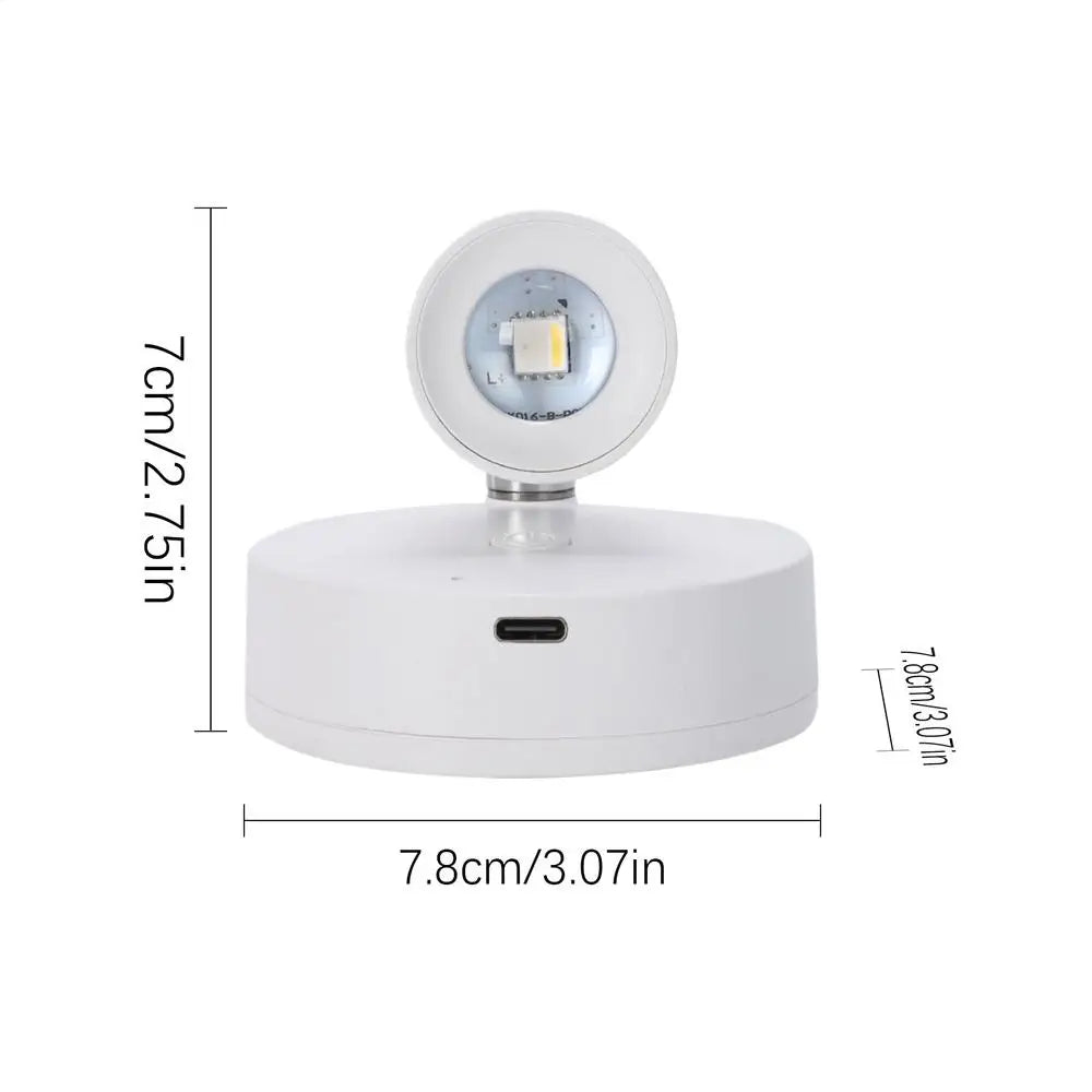 LED Spotlight Rechargeable Ambient Lighting Wireless Plant Spotlight Light Indoor Decoration Accessories For Home Car Bedroom