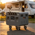 Customized Portable Power Station Solar Generator 220‑230V 2400W‑12KW MPPT Pure Sine Wave Battery for Home Car Emergency