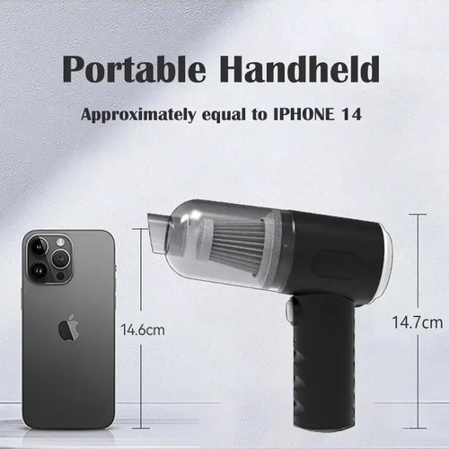 Aspiradora portátil recargable USB para automóvil y hogar