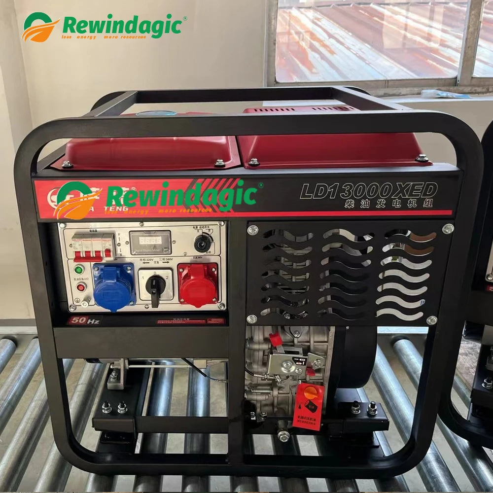 3KW 4KW 220V DC Generator 220V Diesel Generator Parking Air Conditioner Diesel Generator 220V Battery Charger With Battery