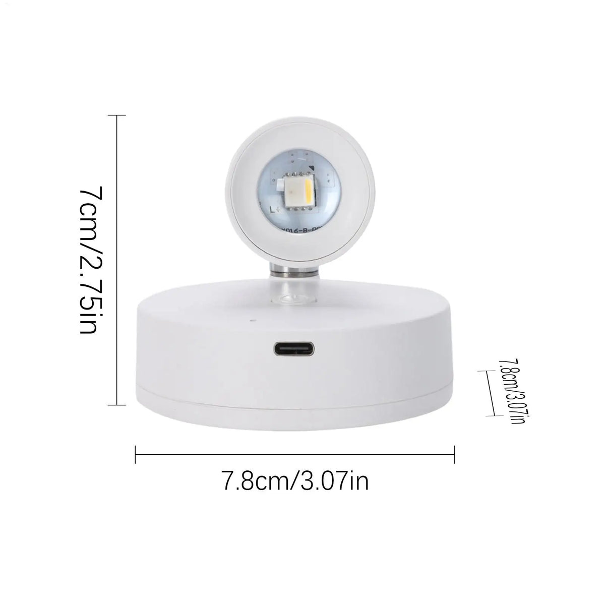 LED Spotlight Rechargeable Ambient Lighting Wireless Plant Spotlight Light Indoor Decoration Accessories For Home Car Bedroom