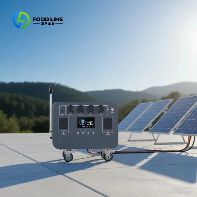 Customized Portable Power Station Solar Generator 220‑230V 2400W‑12KW MPPT Pure Sine Wave Battery for Home Car Emergency