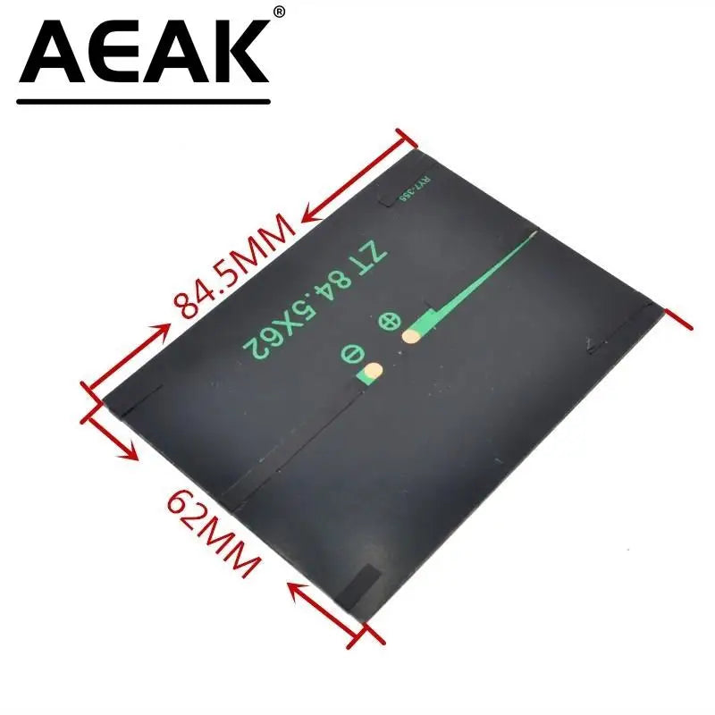 Solar Panel 0.5W 5V 84.5*62mm Portable Module DIY Small Solar Panel for Cellular Phone Charger Home Light Toy etc Solar Cell