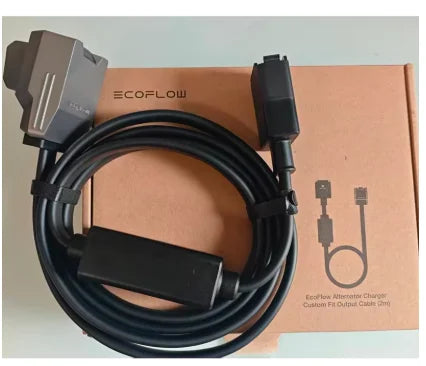 EcoFlow driving fast charging 4 + 8 output cable 2 meters (suitable for 500W and 800W car charging)