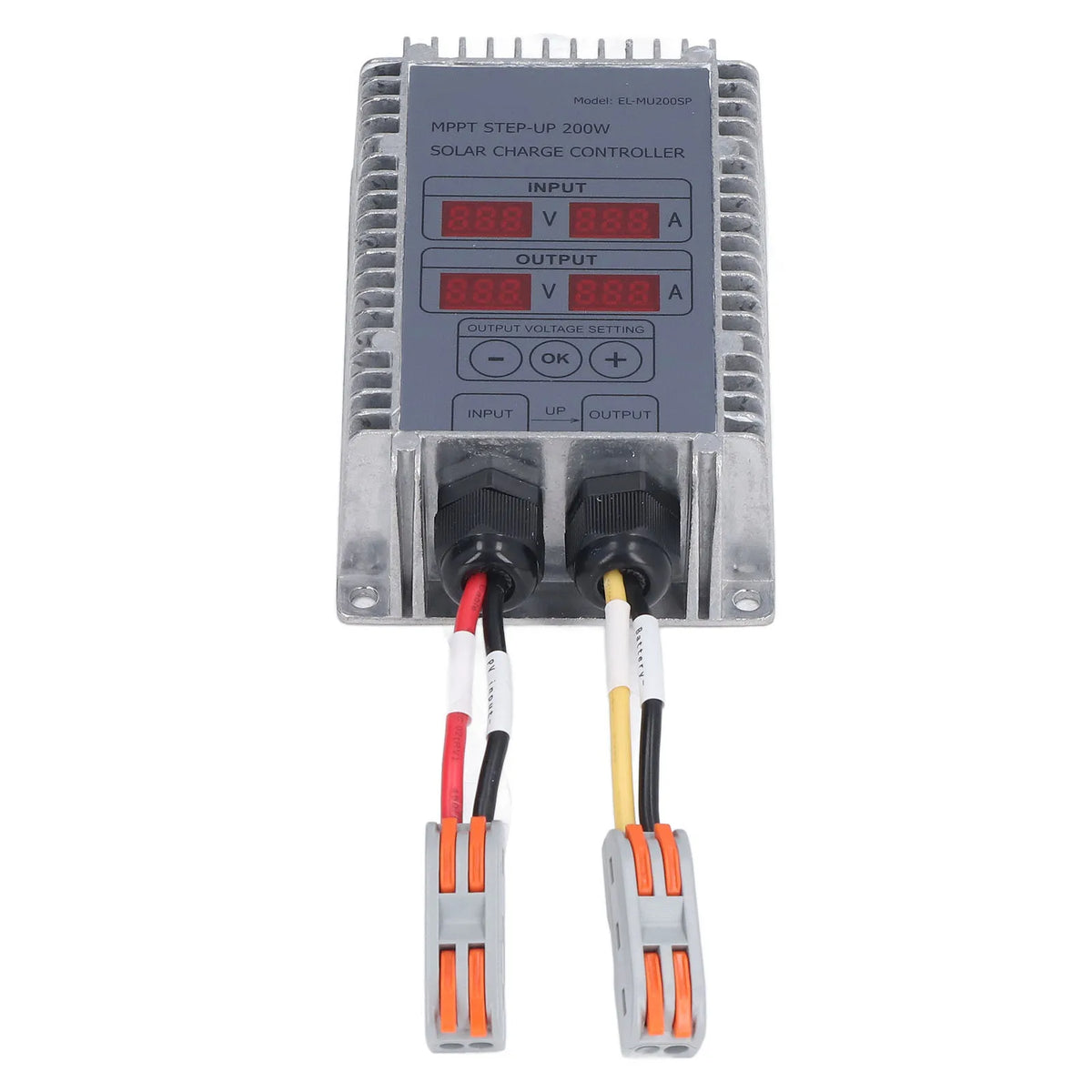 Solar Battery Charge Controller Adjustable Waterproof MPPT Solar Battery Charge Controllerwith Display 24‑85V