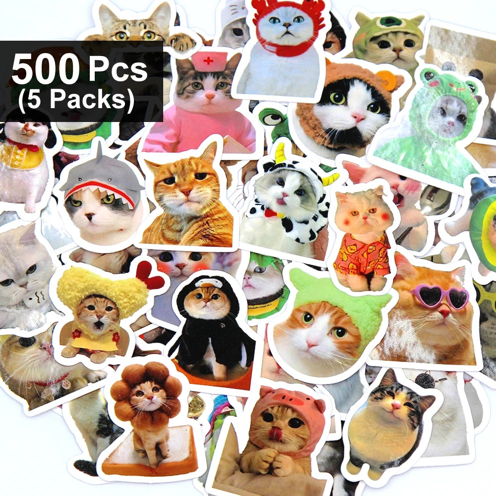 Adhesivos decorativos de gatos