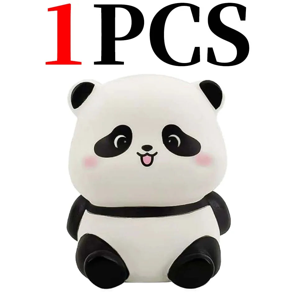 Luz nocturna LED decorativa con diseño de panda